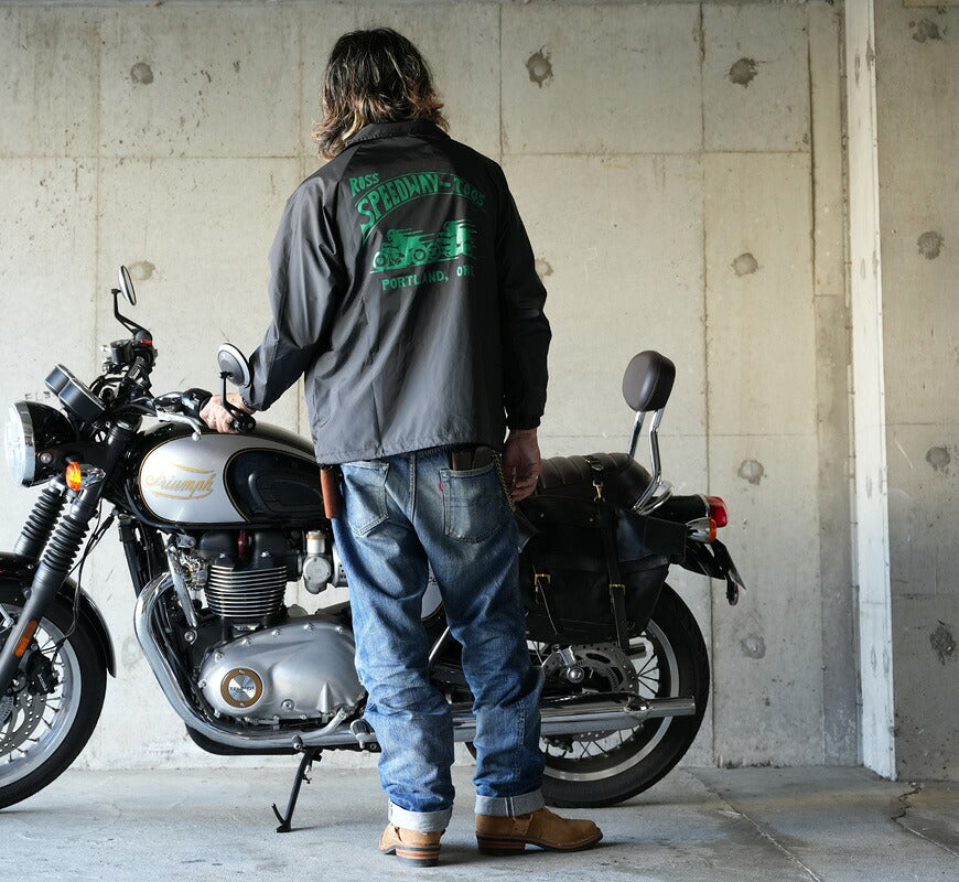 ラングリッツレザーズ Langlitz Leathers パッカブル コーチ ジャケット 撥水/防風 高密度タフタ LLJ-007 LL49 【2026年春夏新作】