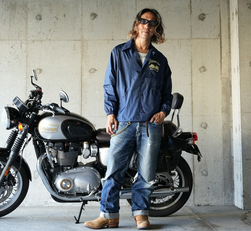 ラングリッツレザーズ Langlitz Leathers パッカブル コーチ ジャケット 撥水/防風 高密度タフタ LLJ-007 LL49 【2026年春夏新作】