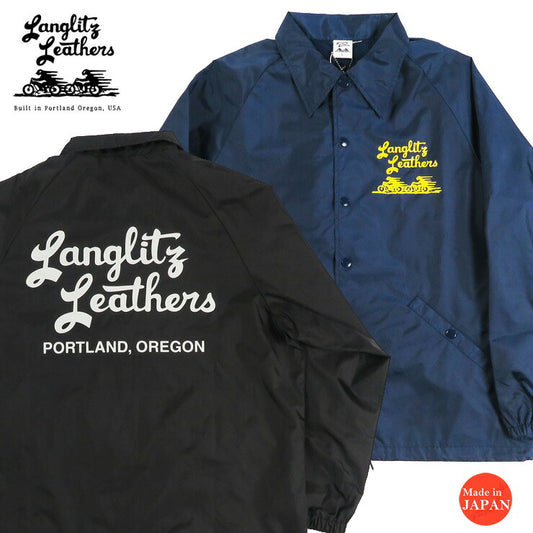 Jaket Coach Lipat Langlitz Leathers Tahan Air/Tahan Angin Tafeta Kepadatan Tinggi LLJ-007 Tipe-A 【Koleksi Musim Semi/Musim Panas 2026】