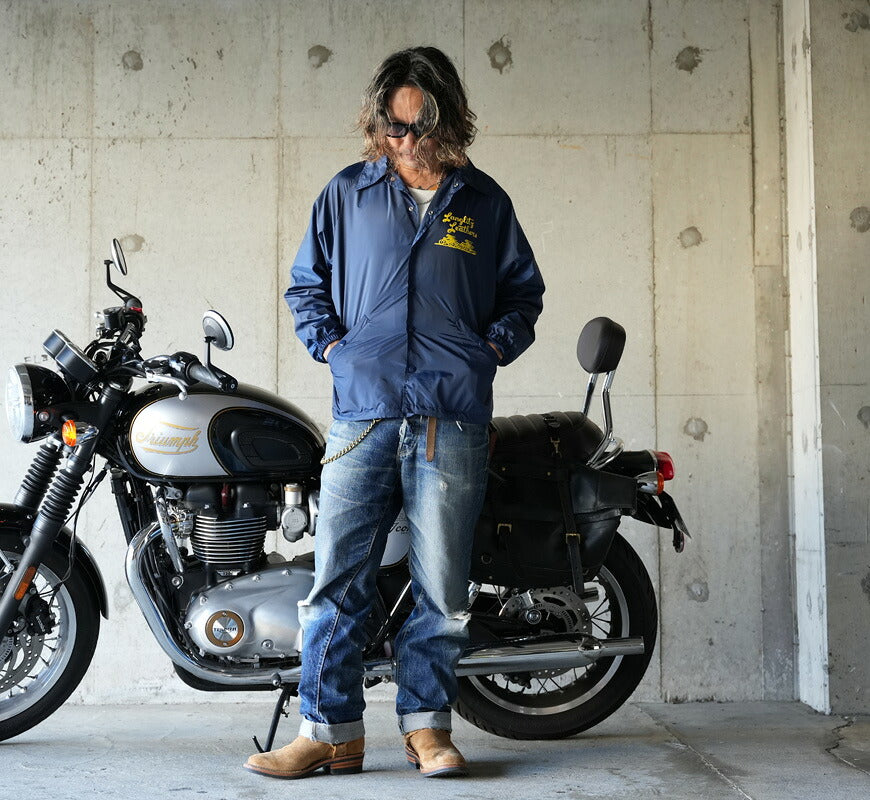 ラングリッツレザーズ Langlitz Leathers パッカブル コーチ ジャケット 撥水/防風 高密度タフタ LLJ-007 Type-A 【2026年春夏新作】