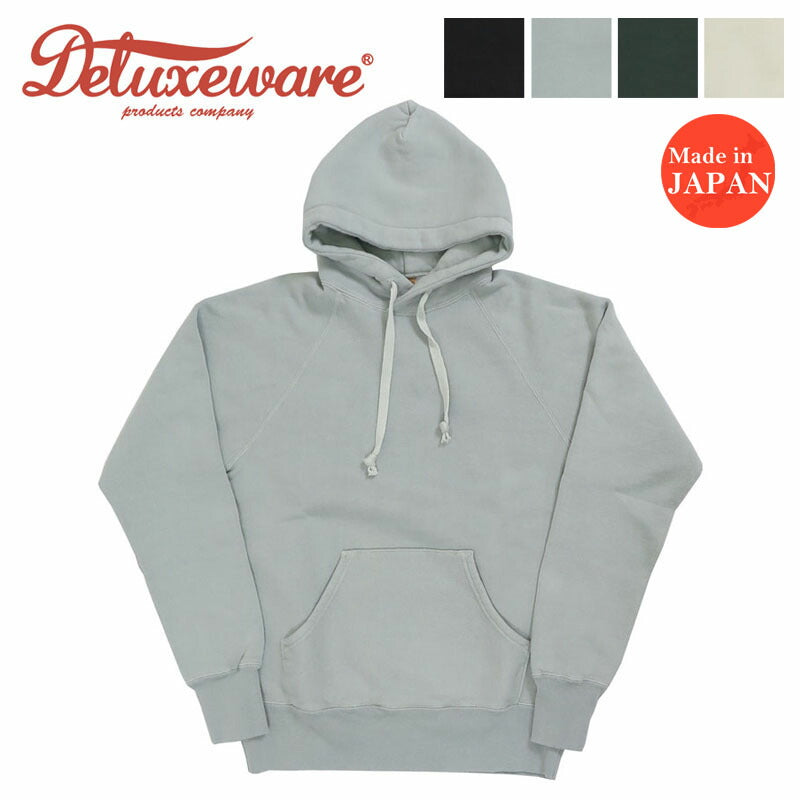 デラックスウェア DELUXEWARE プルオーバー スウェット パーカー ユニオンスペシャル 無地 HOODED PARKA PLAIN LPL-00