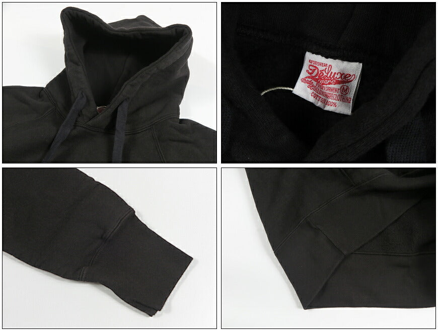 デラックスウェア DELUXEWARE プルオーバー スウェット パーカー ユニオンスペシャル 無地 HOODED PARKA PLAIN LPL-00A【2026年秋冬新作】