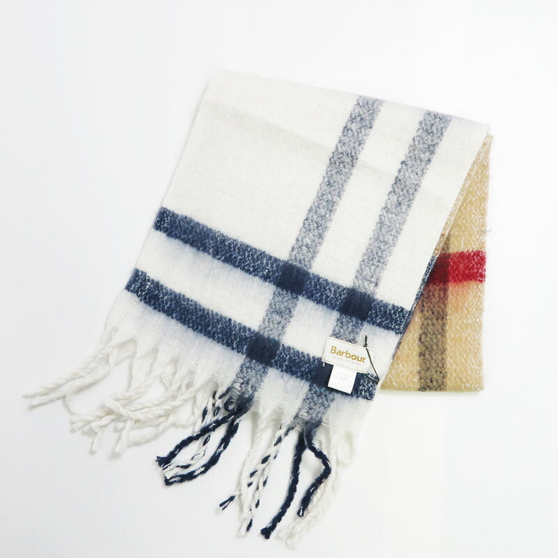 Barbour “ISLATARTANBOUCLESCARF” タータンチェックブークレスカーフ マフラー バーブァー バブワー LSC0293 【2026年秋冬新作】