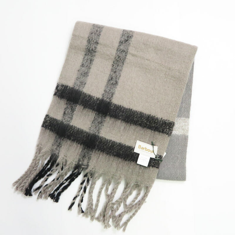 Barbour“ISLATARTANBOUCLESCARF”タータンチェックブークレスカーフマフラーバーブァーバブワーLSC0293【2025年秋冬新作】