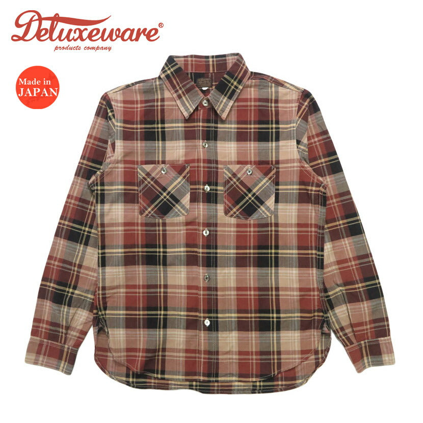デラックスウェア DELUXEWARE ヴィンテージレッドチェック VINTAGE RED CHECK ユニオンスペシャル LV-33 【2026年春夏新作】