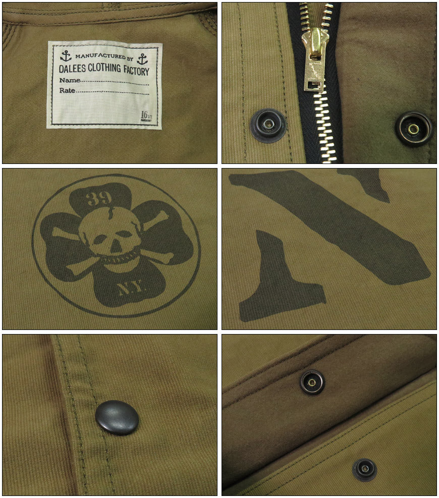 DALLES & CO ダリーズ＆コー M-223A 軍用 甲板外套 1930年代 PROOF JACKET デラックスウェア DELUXEWARE