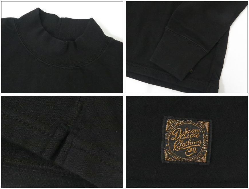 デラックスウェア DELUXEWARE Langarm Stehkragen Strick Hängemaschine Dünnste Hängemaschine S300-Serie ”MOCK NECK KNIT” M300-00