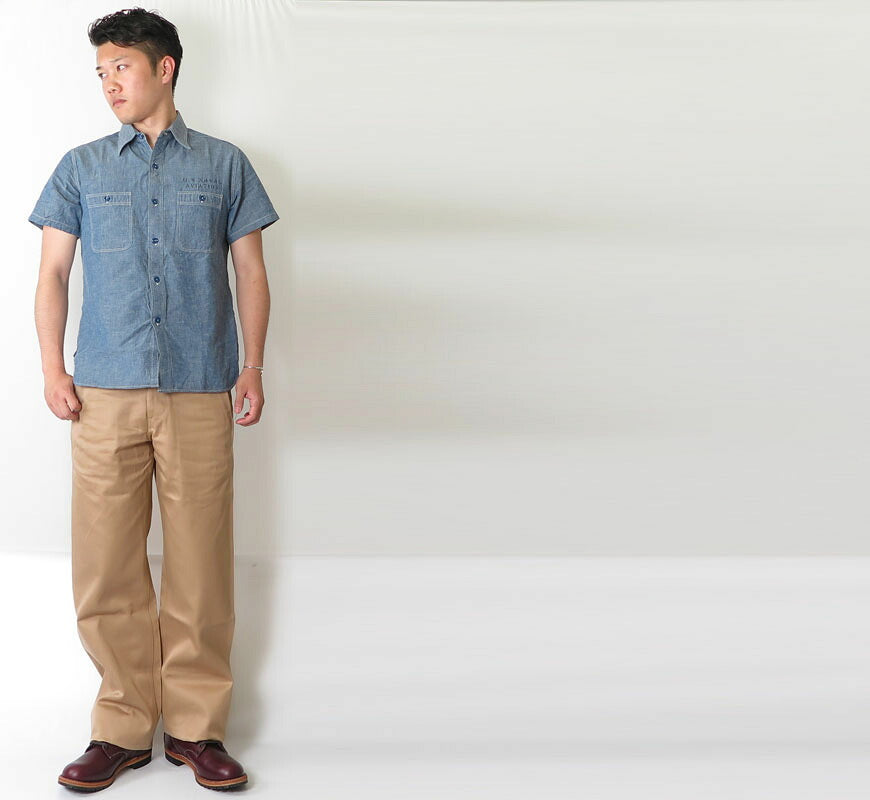 バズリクソンズBuzzRickson'sミリタリーチノパンツ1942モデルEARLYMILITARYCHINOS1942MODEL【送料無料】