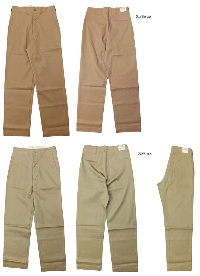 バズリクソンズBuzzRickson'sミリタリーチノパンツ1942モデルEARLYMILITARYCHINOS1942MODEL【送料無料】