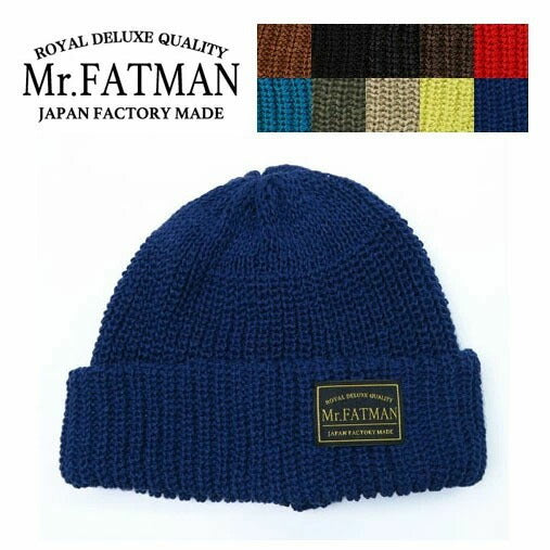 Mr.FATMAN ミスターファットマン HUE コットンニット ワッチキャップ FAT HATTER No.5191010