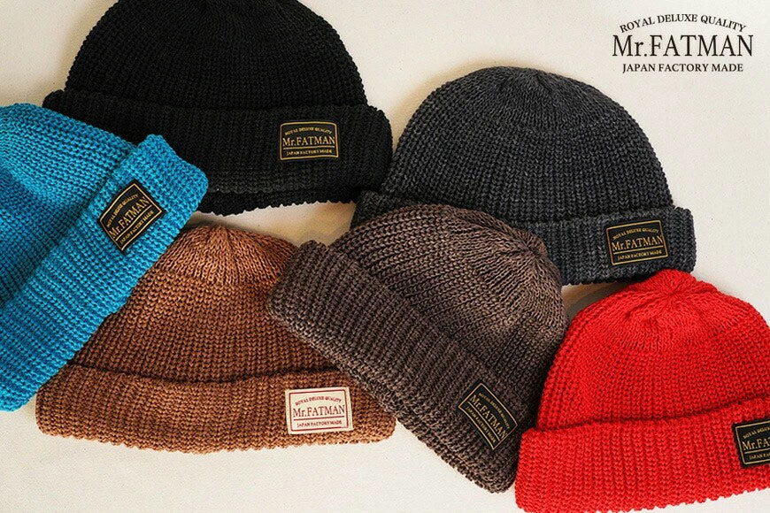 Mr.FATMAN ミスターファットマン HUE コットンニット ワッチキャップ FAT HATTER No.5191010