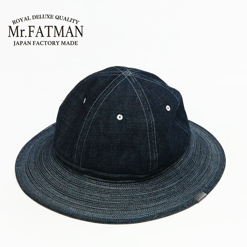 Mr.FATMAN ミスターファットマン デニム ファティーグハット PATRICK 5233002