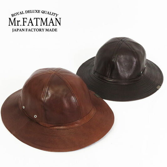 Mr.FATMAN 미스터팻맨 호스하이드 퍼티그햇 말가죽 베지터블 태닝 이탈리안 가죽 5244009