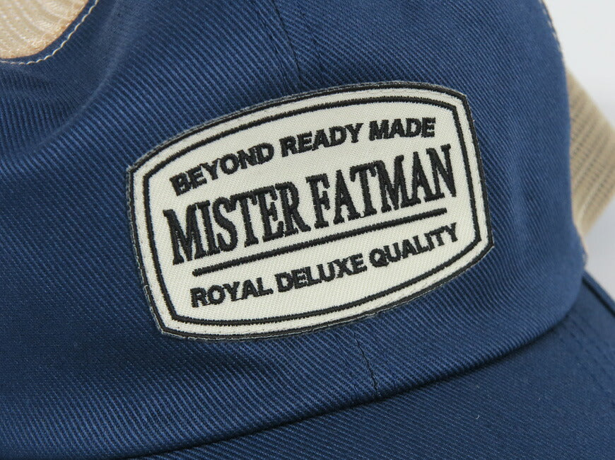 Mr.FATMAN ミスターファットマン ワッペン トラッカー メッシュキャップ 5262003 【2026年春夏新作】