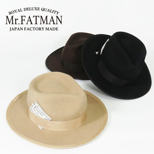 J.J. WILLIAMS By Mr.FATMAN ミスターファットマン ウールフェルトハット TWO DOLLAR WOOL 6253001