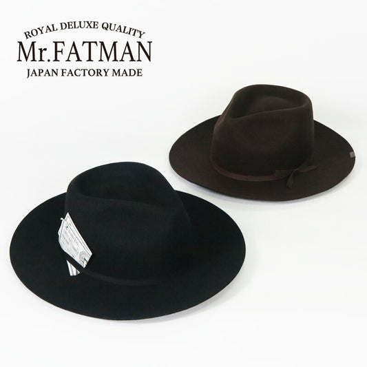 J.J. WILLIAMS By Mr.FATMAN ミスターファットマン ウールフェルトハット GAMBLER WOOL 6253002