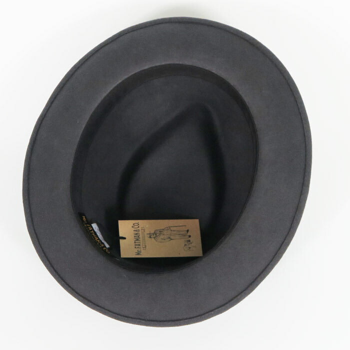 J.J. WILLIAMS By Mr.FATMAN มิสเตอร์แฟตแมน หมวกวูลเฟลต์ LEADBOY WOOL 6253005