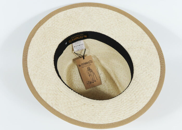 J.J. WILLIAMS โดย Mr.FATMAN ミスターファットマン หมวกปีกกว้างจากใยราฟเฟีย TWO DOLLAR FINE RAFFIA 6262001 【คอลเลกชันฤดูใบไม้ผลิ/ฤดูร้อน 2026】
