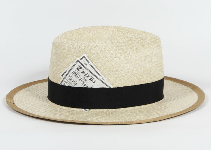 J.J. WILLIAMS โดย Mr.FATMAN ミスターファットマン หมวกปีกกว้างจากใยราฟเฟีย TWO DOLLAR FINE RAFFIA 6262001 【คอลเลกชันฤดูใบไม้ผลิ/ฤดูร้อน 2026】