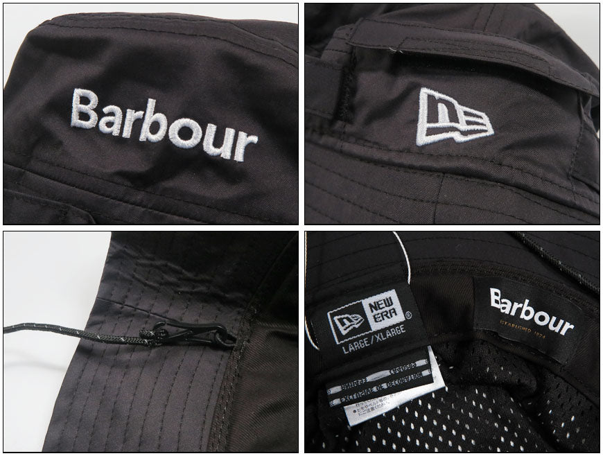 Barbour バブアー × New Era ニューエラ หมวกผจญภัย MHAS002 บาร์เบอร์ บับวอร์ 【คอลเลกชันใหม่ฤดูใบไม้ผลิ-ฤดูร้อน 2026】