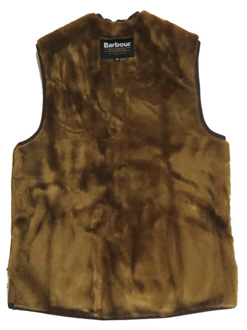 Barbour バブアー Frontreißverschluss Fellfutter Weste Regular Fit Für BEDALE / BEAUFORT MLI004