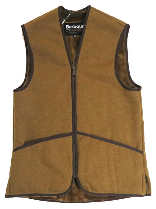 Barbour バブアー Frontreißverschluss Fellfutter Weste Regular Fit Für BEDALE / BEAUFORT MLI004