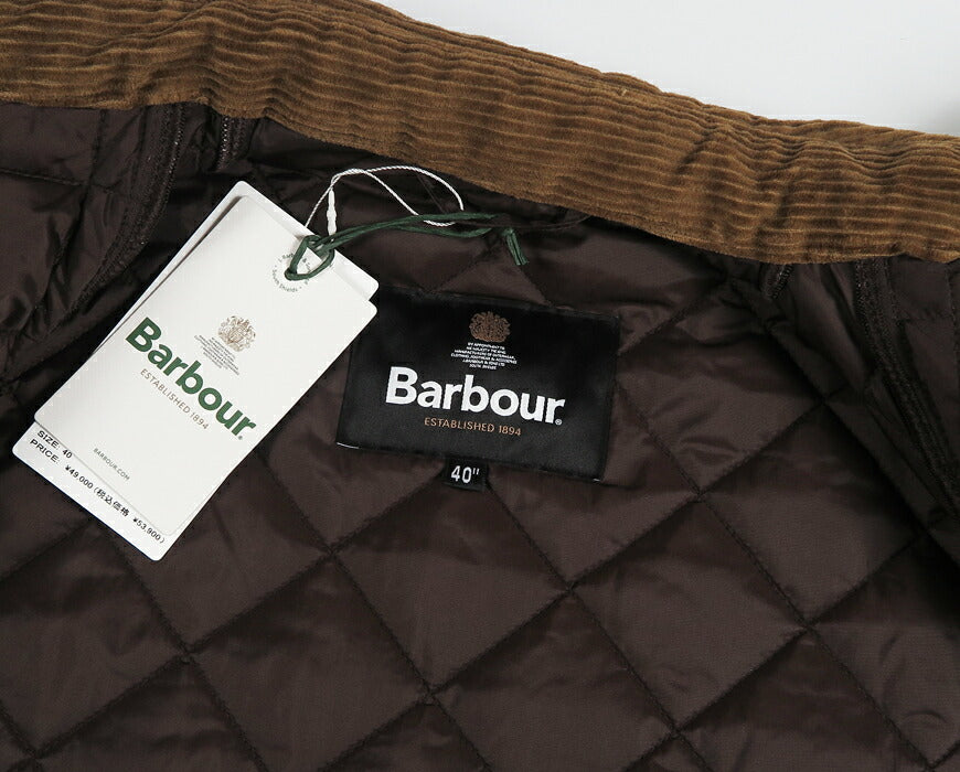 Barbour バブアー キルティング ショートブルゾン スペイ SPEY ジャケット ユニセックス MQU1802 【2026年秋冬新作】