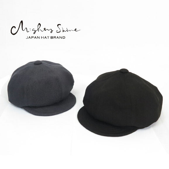 Mighty Shine マイティーシャイン HERRINGBONE LANA CASQUETTE ラナテック キャスケット 帽子 MS1244006