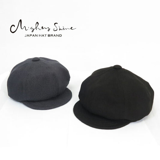 Mighty Shine 마이티 샤인 HERRINGBONE LANA CASQUETTE 라나텍 캐스켓 모자 MS1244006