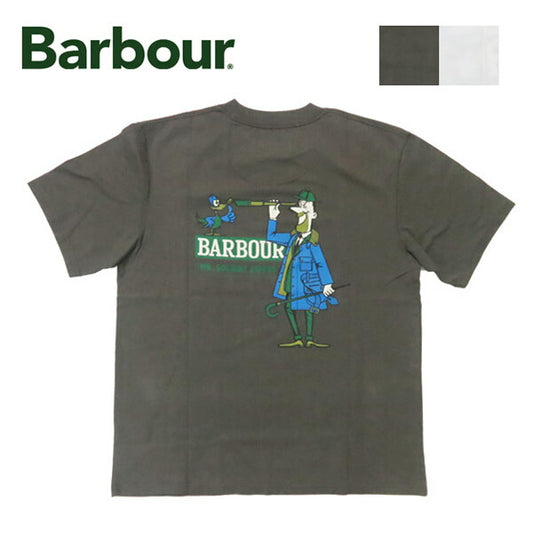 Barbour バブアー 半袖 Tシャツ Heritage / ヘリテージ プラス MrSolway オーバーサイズ ドロップショルダー MTS1488