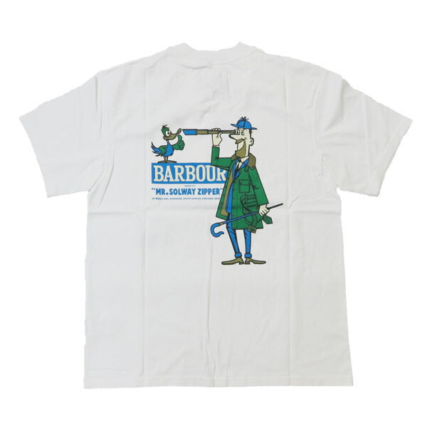 Barbour バブアー Kaos Lengan Pendek Heritage / Warisan Plus MrSolway Oversize Bahu Jatuh MTS1488