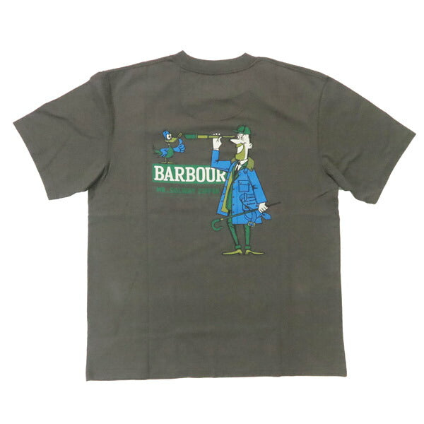 Barbour バブアー Kaos Lengan Pendek Heritage / Warisan Plus MrSolway Oversize Bahu Jatuh MTS1488