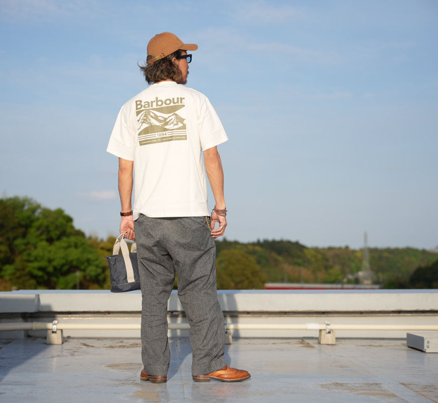 Barbour バブアー 半袖 Tシャツ Camber OS T-Shirt オーバーサイズ  MTS1611 【2026年春夏新作】