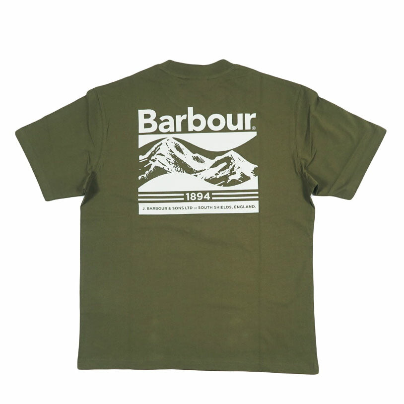 Barbour バブアー 半袖 Tシャツ Camber OS T-Shirt オーバーサイズ  MTS1611 【2026年春夏新作】