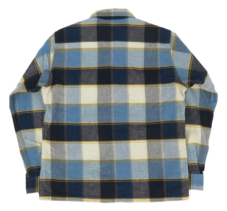 デラックスウェア DELUXEWARE เสื้อเชิ้ตแขนยาวผ้าขนสัตว์ "THROUGH WOOL SHIRT" MVB-14