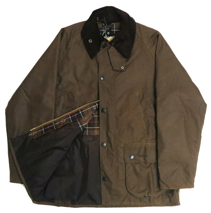 Barbour バブアー BEDALE บิดเดล แจ็กเก็ตผ้าคอตตอนแว็กซ์ ทรงปกติ MWX0018