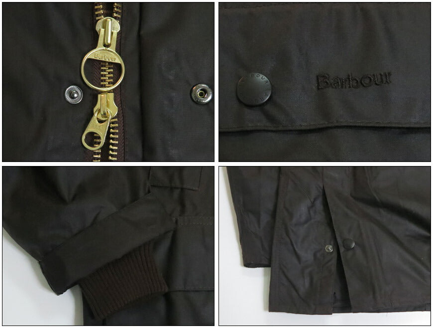 Barbour バブアー BEDALE บิดเดล แจ็กเก็ตผ้าคอตตอนแว็กซ์ ทรงปกติ MWX0018