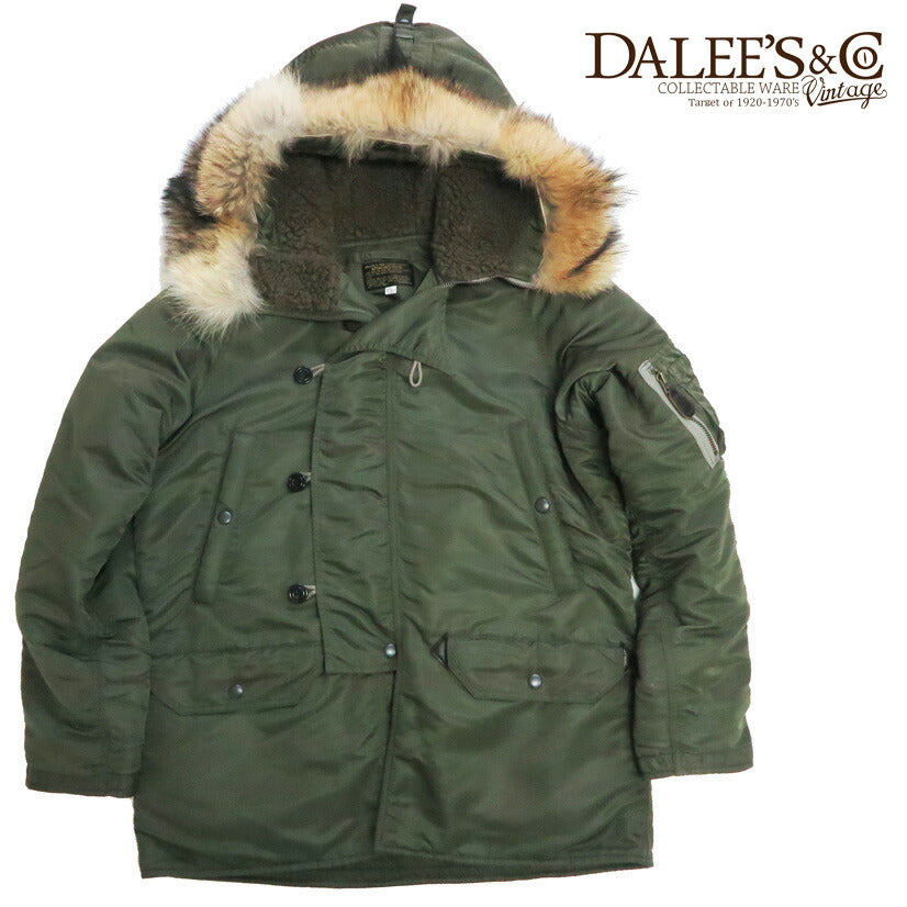 DALLES & CO ダリーズ＆コー NA3 Heavy-Zone Militärjacke Navy Army Jacket N-3B DELUXEWARE