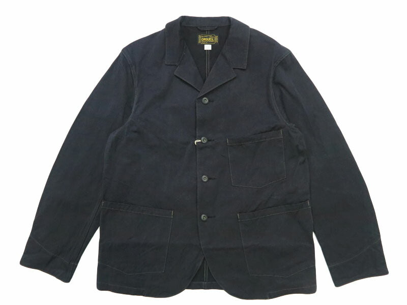 ORGUEIL オルゲイユ Chaqueta saco índigo Indigo Sack Jacket OR-4329