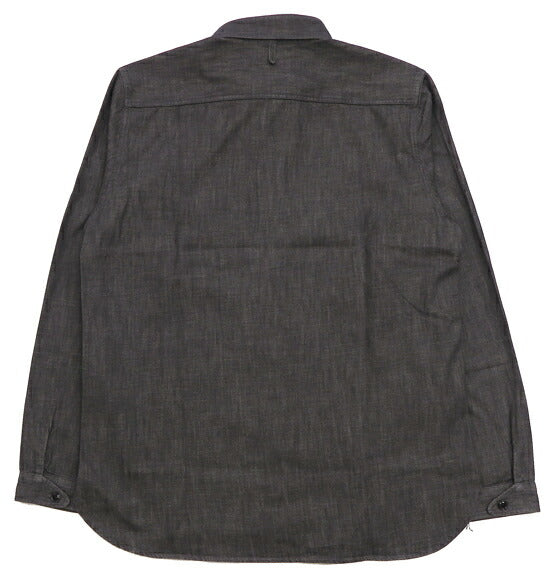 ORGUEIL オルゲイユ 7oz ยีนส์ แขนยาว เชิ้ตคอชอว์ล OR-5107