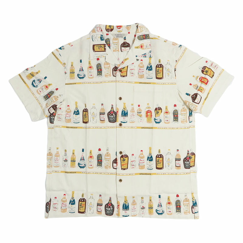 ORGUEIL オルゲイユ เสื้อเชิ้ตแขนสั้นคอเปิด Speakeasy รุ่น OR-5126【คอลเลกชันฤดูใบไม้ผลิ/ฤดูร้อน 2026】