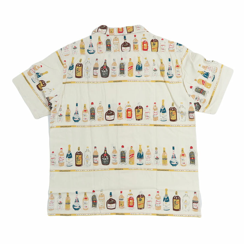 ORGUEIL オルゲイユ เสื้อเชิ้ตแขนสั้นคอเปิด Speakeasy รุ่น OR-5126【คอลเลกชันฤดูใบไม้ผลิ/ฤดูร้อน 2026】