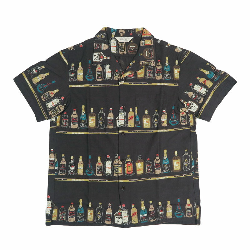ORGUEIL オルゲイユ เสื้อเชิ้ตแขนสั้นคอเปิด Speakeasy รุ่น OR-5126【คอลเลกชันฤดูใบไม้ผลิ/ฤดูร้อน 2026】