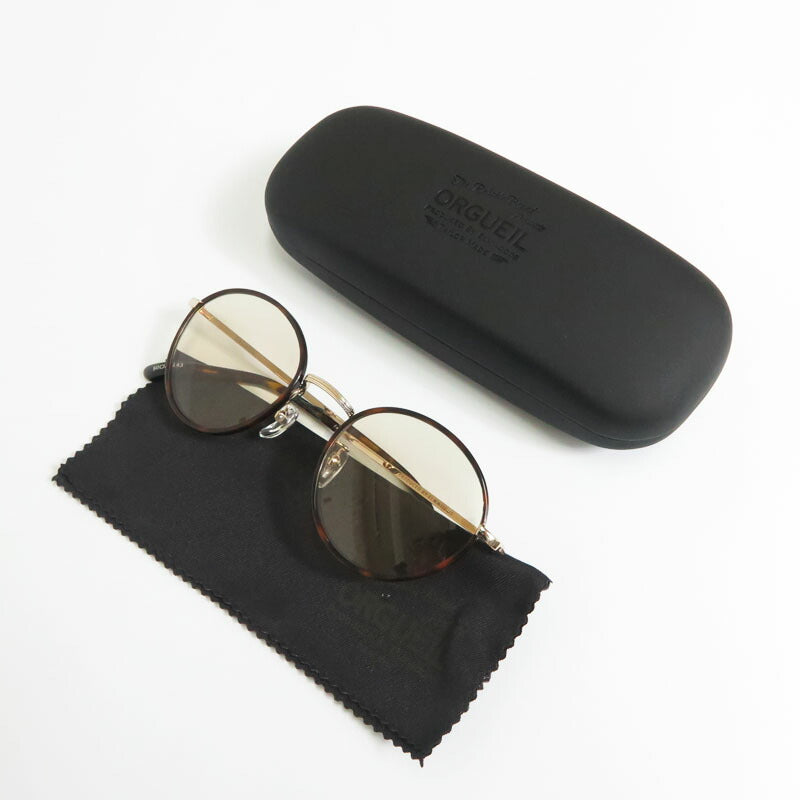 ORGUEIL オルゲイユ サングラス ラウンド型 色付きレンズ Sunglasses