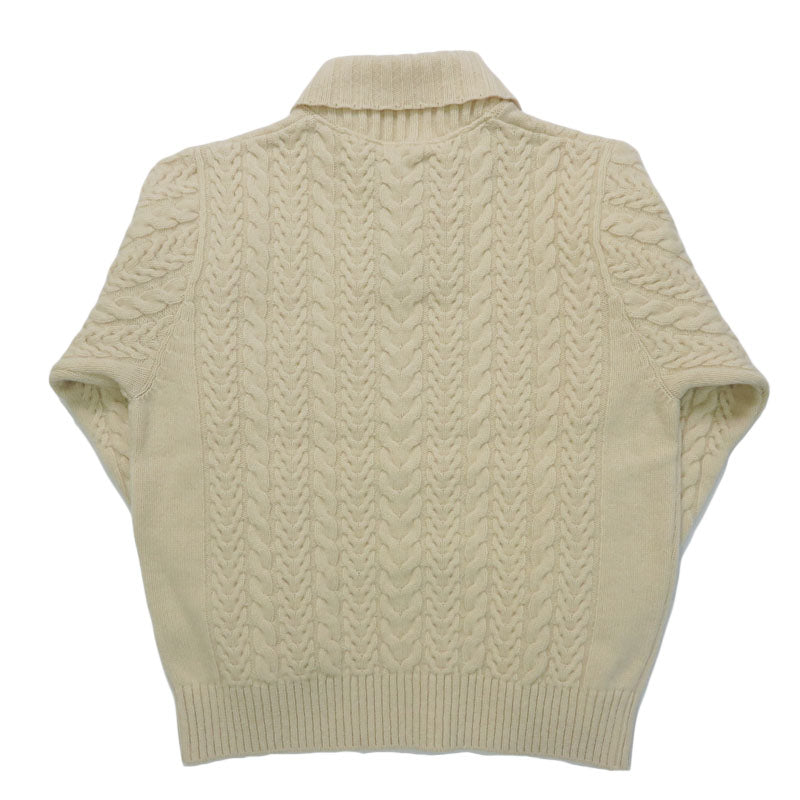 ORGUEIL オルゲイユ Aran-Strickpullover 100% Wolle Aran Sweater OR-9108