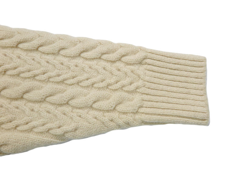 ORGUEIL オルゲイユ Aran-Strickpullover 100% Wolle Aran Sweater OR-9108