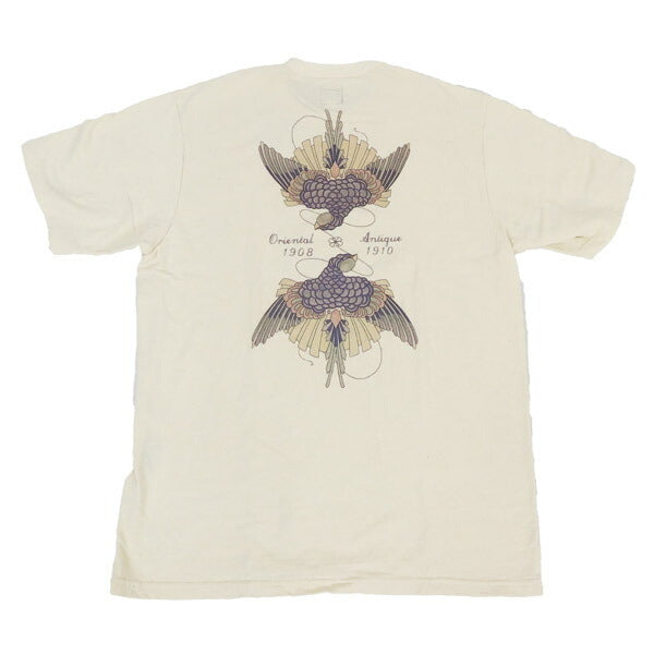 DALLES&CO ダリーズ＆コー เสื้อยืดแขนสั้น 7oz ORT2025-B คางามิทสึบาเมะ 2L0178 เดอลุกซ์แวร์ DELUXEWARE