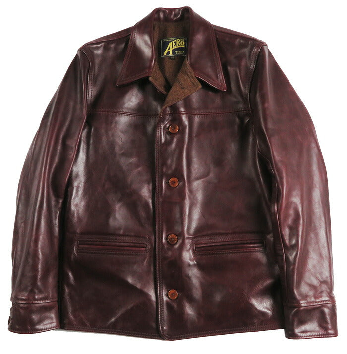 【即納在庫】エアロレザー AERO LEATHER レザー プレミア ワークコート Premier Work Coat ホーウィン社 フロントクォーターホースハイド 馬革 コードバン 40