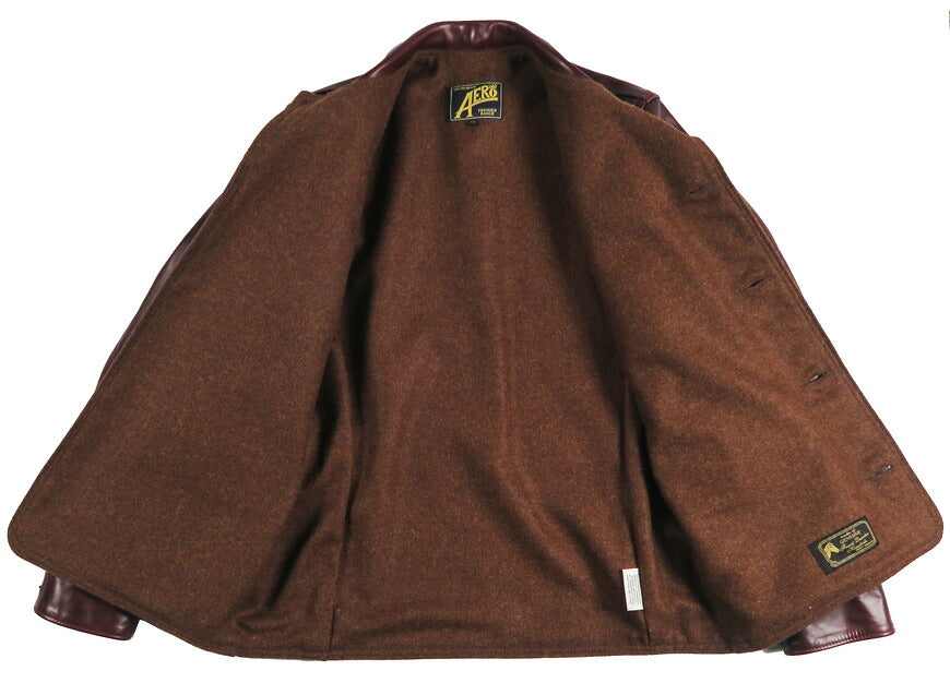 【即納在庫】エアロレザー AERO LEATHER レザー プレミア ワークコート Premier Work Coat ホーウィン社 フロントクォーターホースハイド 馬革 コードバン 40