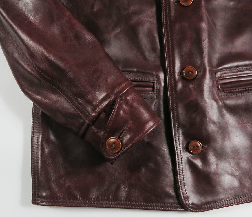 【即納在庫】エアロレザー AERO LEATHER レザー プレミア ワークコート Premier Work Coat ホーウィン社 フロントクォーターホースハイド 馬革 コードバン 40